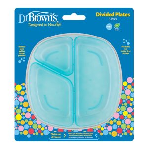 Dr. Bronws – Plato con divisiones libre de BPA