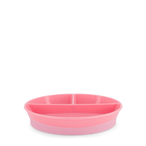 Twistshake Plato Dividido  6+m – Rosa
