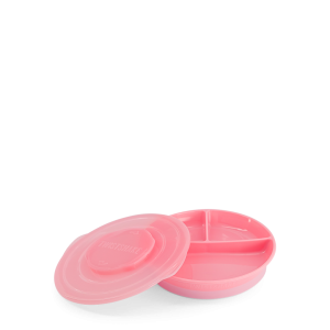 Twistshake Plato Dividido  6+m – Rosa
