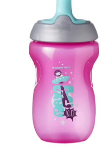 Tommee Tippee – Taza Deportiva 10oz 12M+ Rosado