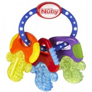 Nuby Mordedor De 3 LLAVES REFRIGERANTE.
