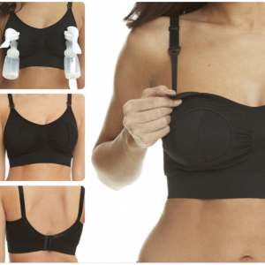 Brasier De Lactancia Color NegroTalla L – Noba