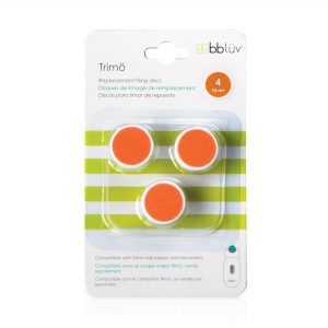 Trimö – Repuesto De Corta Uñas Portátil 12 M Anaranjado