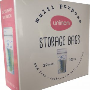 Bolsa para leche materna Unimom 30und. – 4 onzas