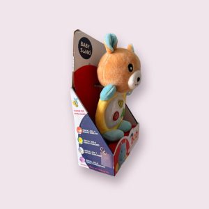 JUEGUETE – OSO MUSICAL PARA BEBE MARRON CELESTE