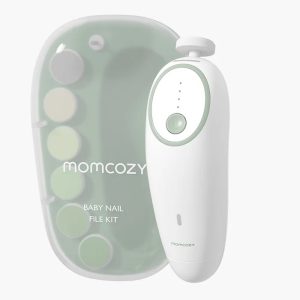 Lima de Uñas eléctrica para bebés Momcozy (Bajo Nivel de Ruido)