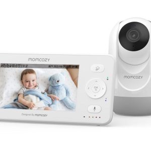 Momcozy Monitor de Bebé con Cámara 360 Grados